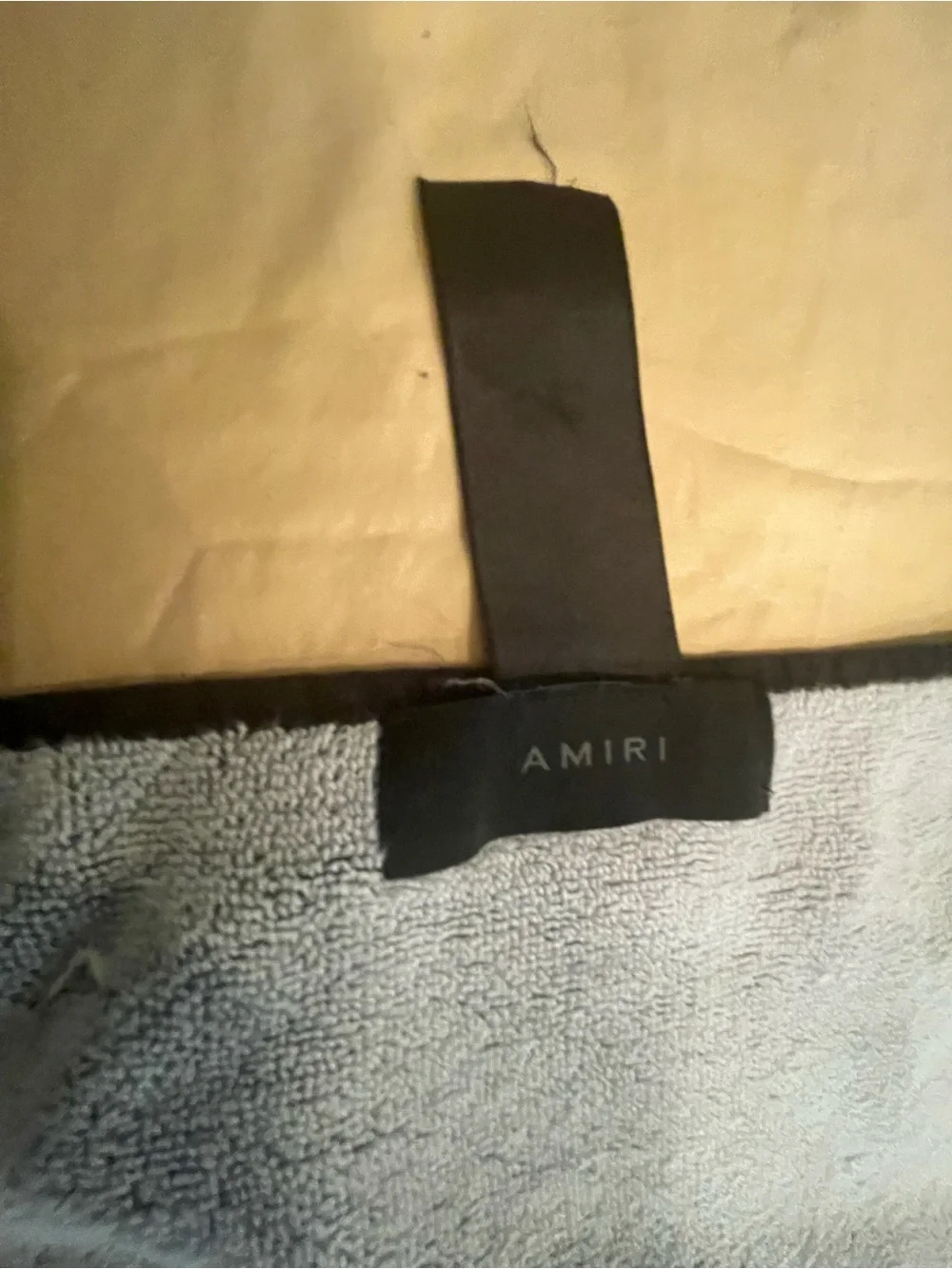 AMIRI plush black
